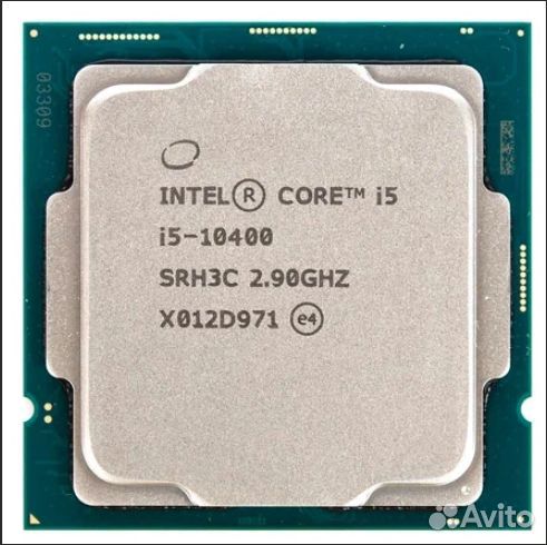 Cpu intel core i5 10400f