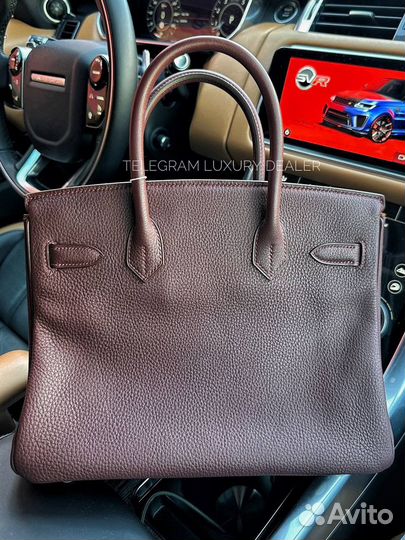 Сумка Hermes Birkin 30 Ruby Togo PHW