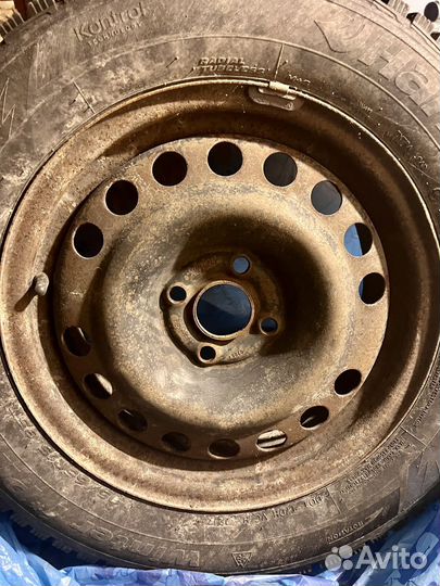 Диски штампованные 15 Opel на 4 болта