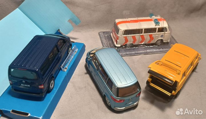 Модели volkswagen Beetle, Golf, transporter 1/43