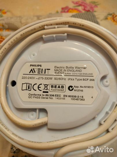 Подогреватель для бутылочек philips avent