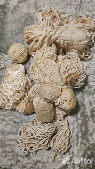 Шнуры, нитки (вроде для макраме)