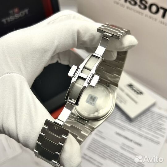 Часы Tissot Prx синий циферблат