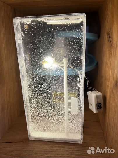 Фонарь со снегом