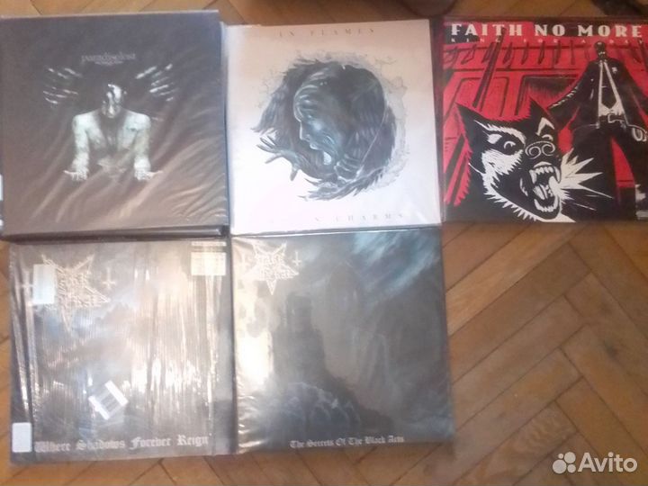 Винил sepultura,Dark funeral,Faith,paradise lost