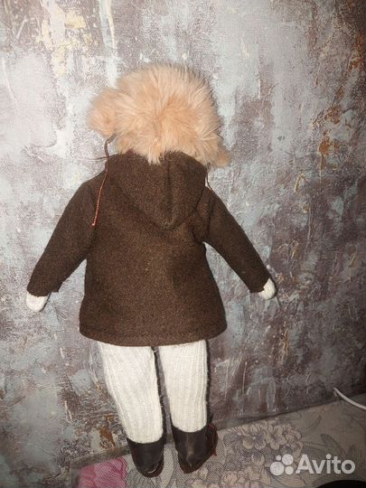 Винтажная кукла ручной работы