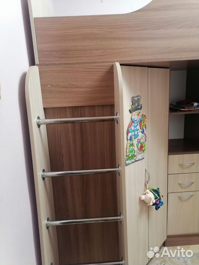 Детская кровать чердак