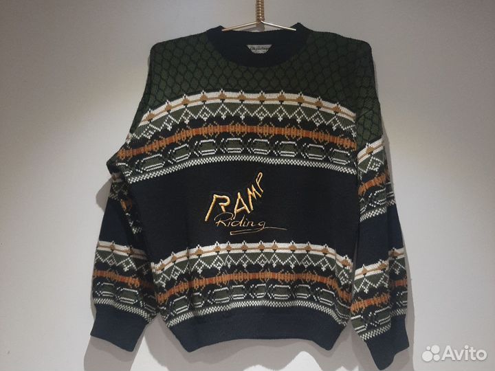Винтажный свитер y2k из 90 г