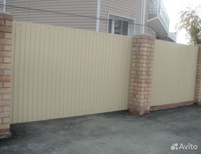 Профнастил С8 окрашеный, м2