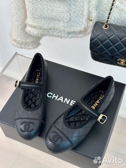 Балетки женские Chanel