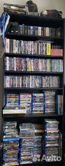 Огромная коллекция фильмов на blu-ray и 4k