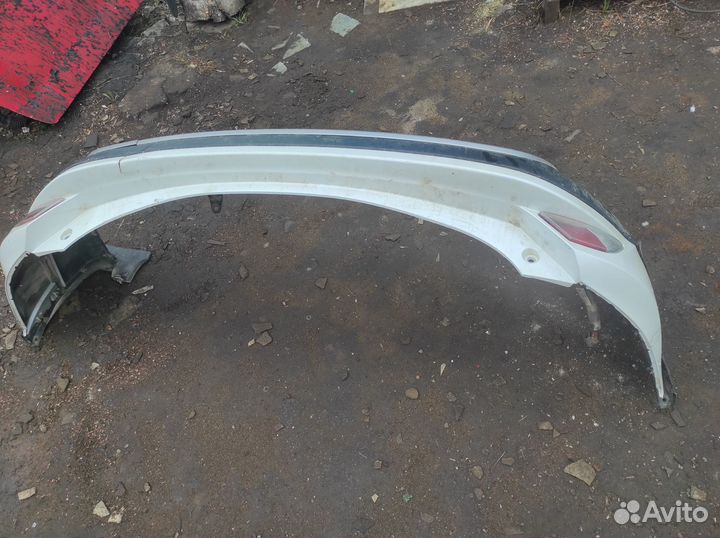 Задний бампер toyota rav4 xa40 рестайлинг