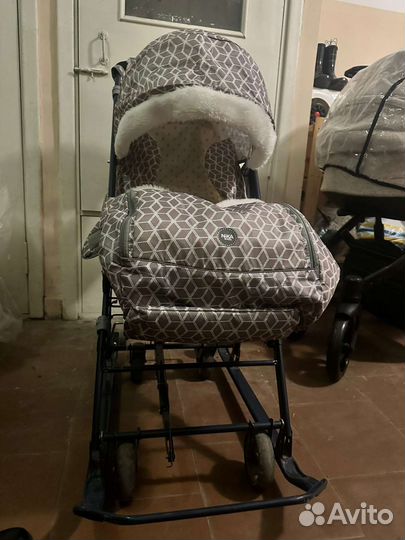 Коляска санки