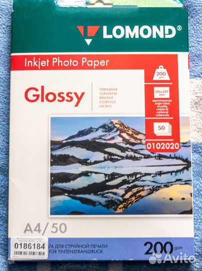 Фотобумага lomond -InkJet Photo Paper A3/A4 мат/гл