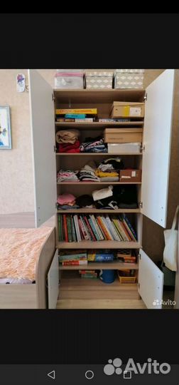 Шкаф книжный для школьника
