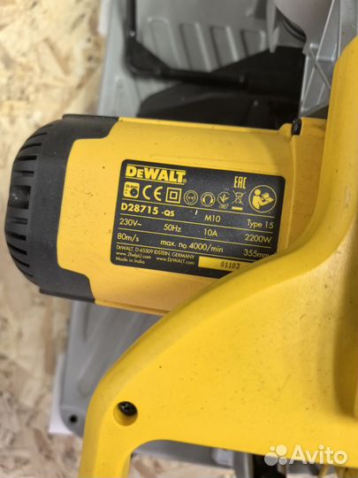 Монтажная пила dewalt D 28715