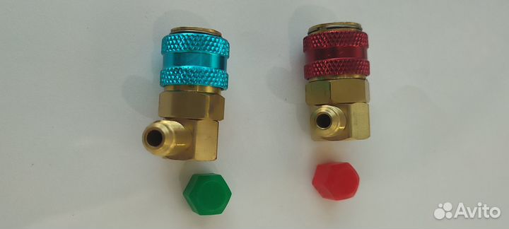 Быстросъемное угловое соединение высокого и низког