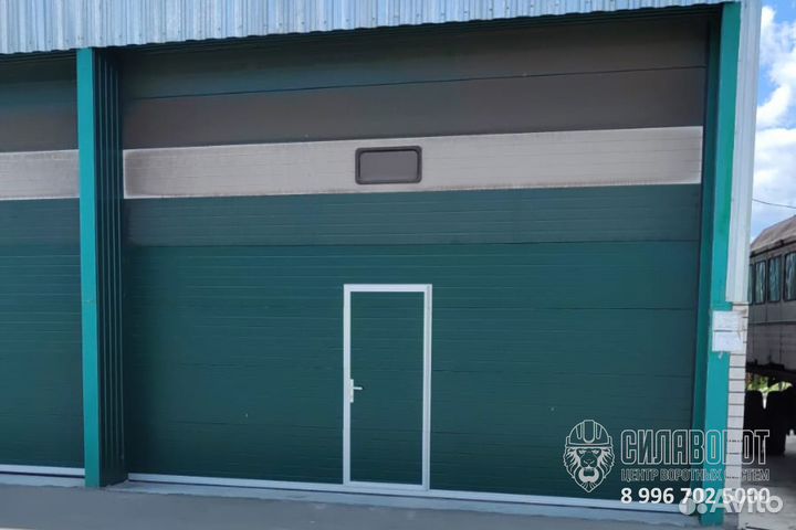 Ворота 6х6 м. для сельхозангара, с приводом