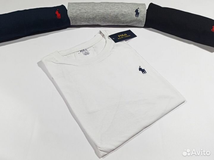 Футболка Polo Ralph Lauren LUX 4 цвета 2024