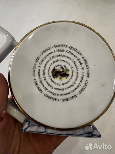 Поильник фарфор чехия