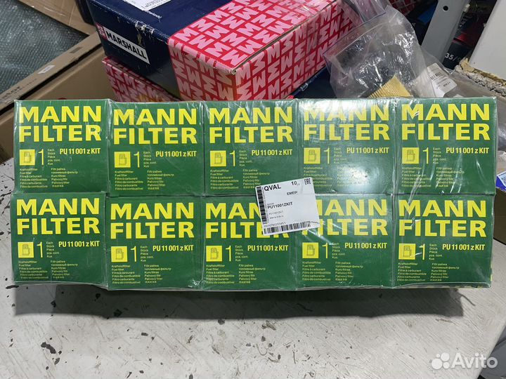 Фильтр топливный mann PU11001zkit