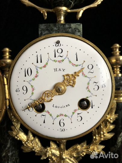 Каминные, настольные часы. Портики