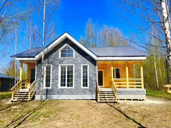 Дом 120 м² на участке 9 сот.