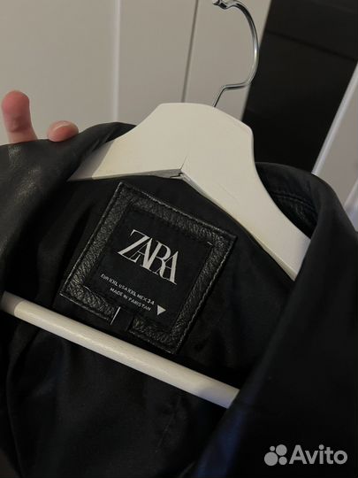 Куртка кожанная zara