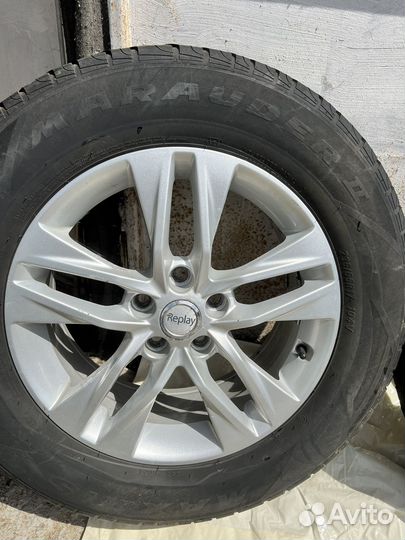 Диски с резиной r17 Santa Fe Sorento