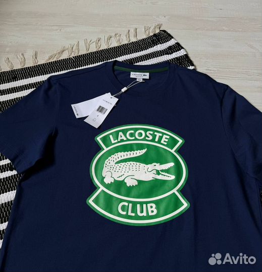 Новая футболка Lacoste Оригинал M L XL