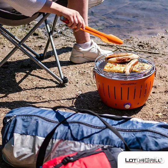 Угольный гриль LotusGrill L «Оранжевый мандарин»