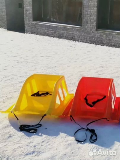 Детские санки happy baby новые