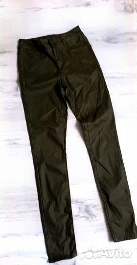Брюки кожаные размера с