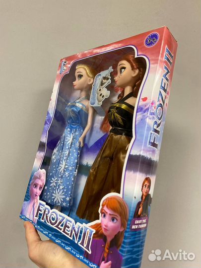 Кукла Анна и Эльза набор холодное сердце