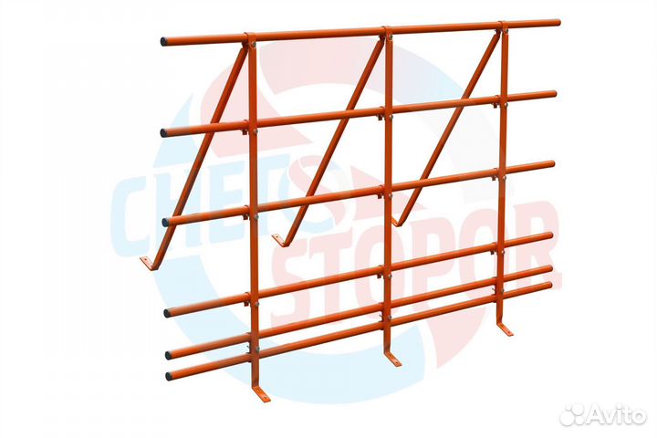 Ограждение Тип-2 - 1200мм со снегозадержателем 3м