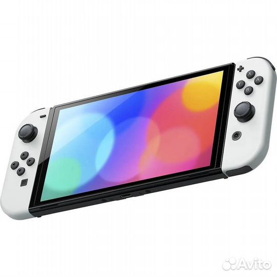 Nintendo switch Oled (шитый) picofly (Белый) 64gb