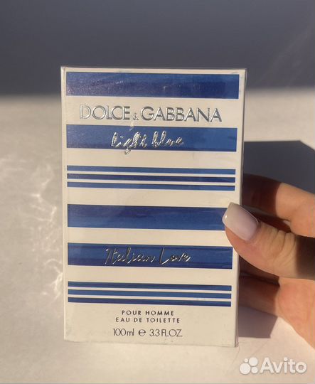 Туалетная вода dolce gabbana light blue