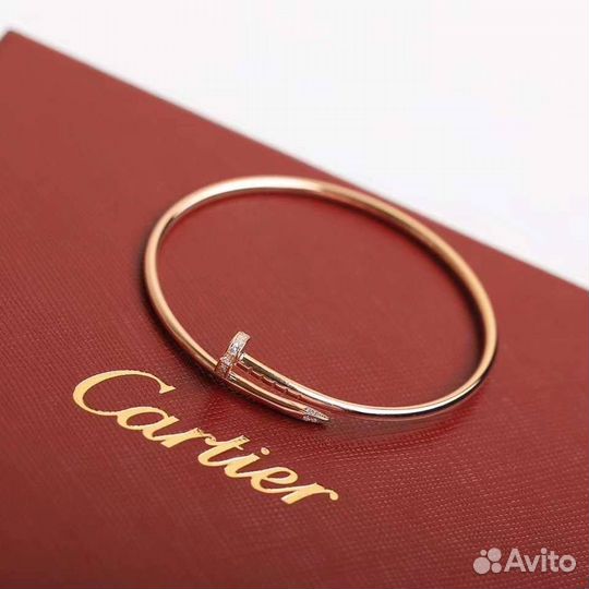 Браслет cartier juste un clou бриллианты