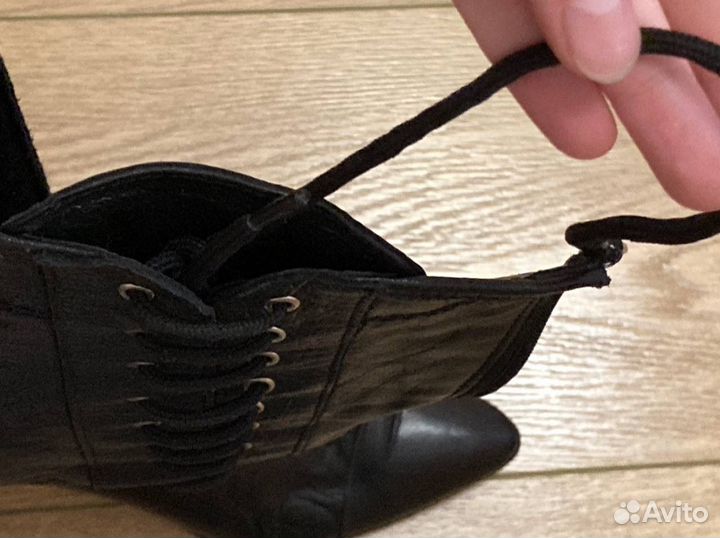 Сапоги весна - осень женские 35-36 размер