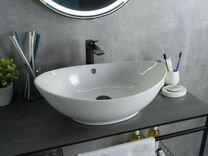 Накладная белая раковина для ванной Gid N9019