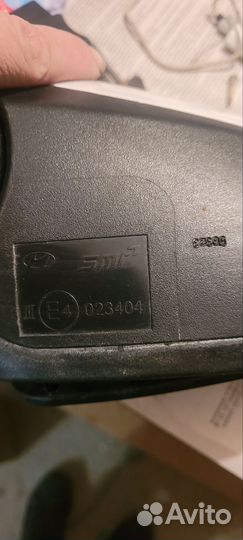 Зеркало заднего вида левое hyundai accent