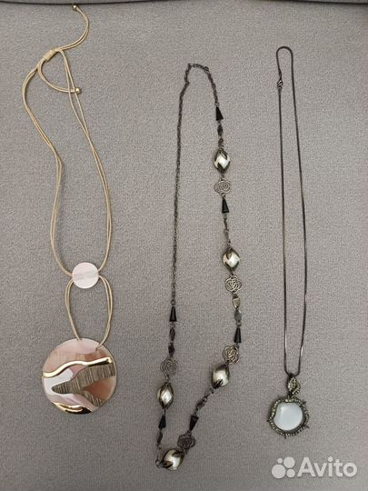 Ожерелье бижутерия