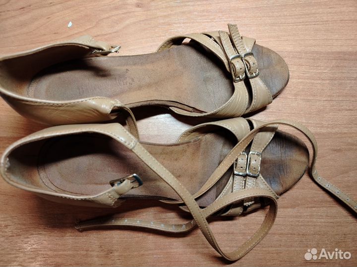 Туфли для бальных танцев стелька 23 см, 35 размер