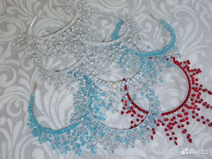 Ободки, диадемы тиара короны