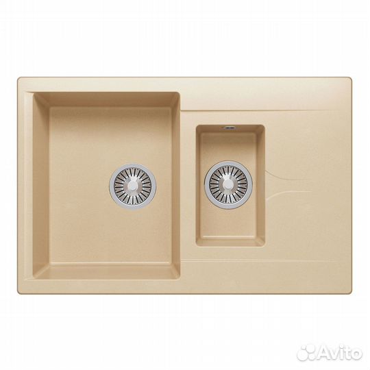 Кухонная мойка Polygran brig-770 (№27 (Бежев)