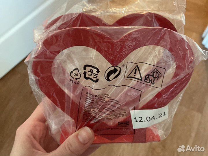 Салфетница икеа сердце