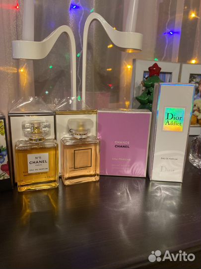 Chanel, dior духи 50 мл