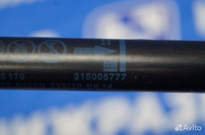 Амортизатор багажника Opel Astra J 1.6 (A16XER)