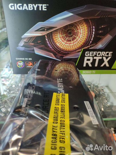 RTX 3060Ti 8Gb gDDR6+gDDR6x-Kfa2-Gigabyte-Palit