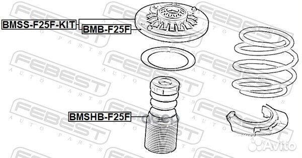 Подшипник опоры переднего амортизатора BMB-F25F